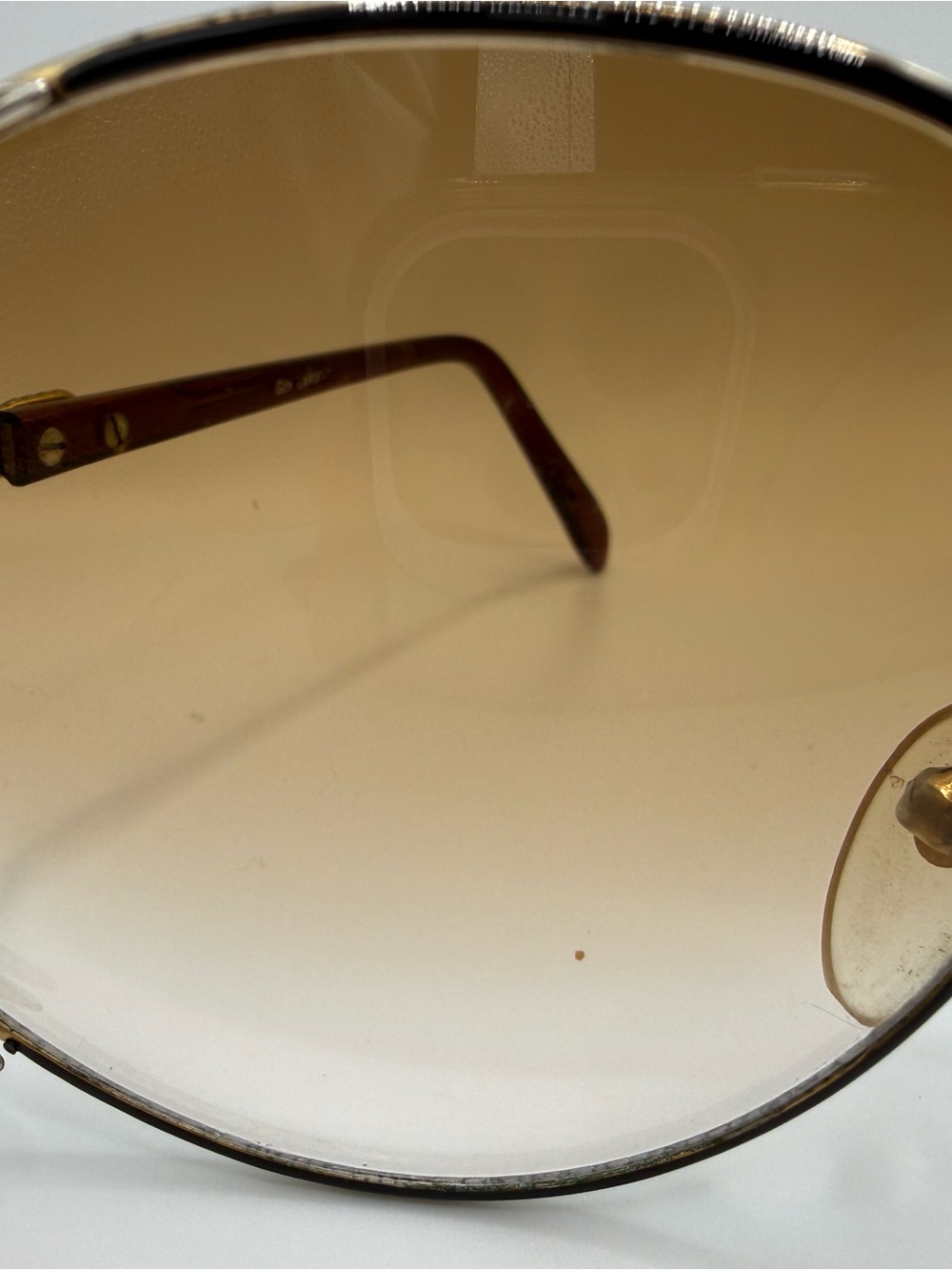 Vintage Guy Laroche Oversized Sunglasses Burgundy Translucent Made in France - Picture 3 of 12